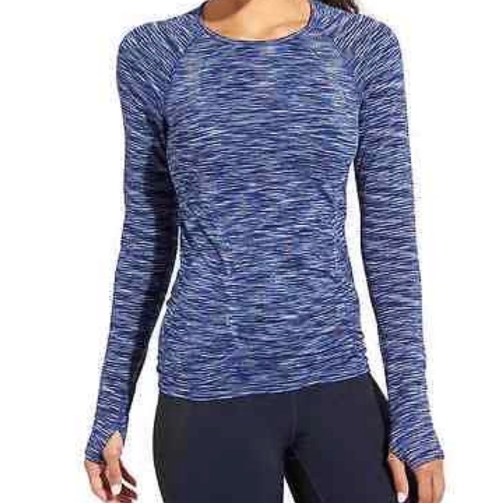 ATHLETA Fastest Track Long Sleeve, Seamless Top